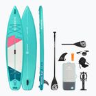 Set placă SUP gonflabilă AQUASTIC Touring 11'6" green