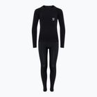 Set de lenjerie termoactivă pentru copii OneTeam Achill Jr Set negru