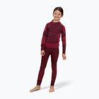 Set complet de lenjerie termică pentru copii KADVA Frosty Jrg Set fără cusături roz