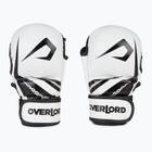 Overlord mănuși de grappling Sparring MMA piele naturală alb 101003-W/M