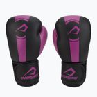 Overlord Boxer mănuși de box pentru copii negru și roz 100003-PK