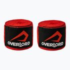 Bandaje de box Overlord elastic 400 cm roșu