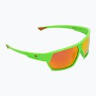 Ochelari de soare GOG Zonda matt neon green/red