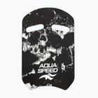 Placă de înot AQUA-SPEED Uni Swirl negru
