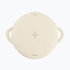 Scut de antrenament UNIQ Round Power technical white