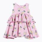 Rochie pentru copii KID STORY Muślinowa pink daisy