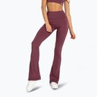 Colanți pentru femei  Gym Glamour Push Up 2.0 burgundy