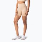 Pantaloni scurți de antrenament pentru femei Carpatree Simply Seamless perfrct beige