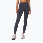 Colanți de antrenament pentru femei Carpatree Marble Story Seamless midnight mist black
