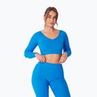 Longsleeve de antrenament pentru femei Carpatree Eris Seamless electric blue