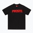 T-shirt pentru bărbați PROSTO Classic XXII negru KL222MTEE1073
