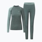 Set de lenjerie termoactivă pentru femei Viking Mounti Base Layer green