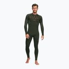 Set de lenjerie termoactivă pentru bărbați Alpinus Tactical Gausdal Set verde/portocaliu
