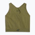 Tricou de antrenament pentru femei 4F Solar Punk FNK F0886 olive