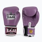 Mănuși de box RAJA BOXING Single Standard Genuine Leather purple