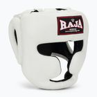 Cască de box RAJA BOXING Genuine Leather white