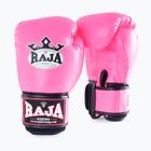 Mănuși de box RAJA BOXING Single Semi Leather pink