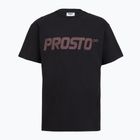 Tricou pentru bărbați PROSTO Big Logo washed black