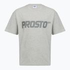 Tricou pentru bărbați PROSTO Big Log grey/melange