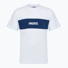 Tricou pentru bărbați PROSTO Root white/navy blue