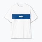 Tricou pentru bărbați PROSTO Root white/navy blue