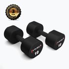 Halteră HMS HPT02 TPU 2 buc. 10 kg black