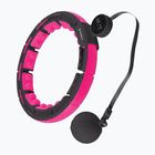 Hula hoop cu greutate și contor HMS HHM16 negru/roz