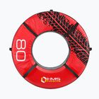 Colac de antrenament HMS PYT03 Premium 80 kg negru/roșu