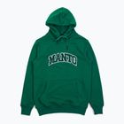 Hanorac cu glugă MANTO Varsity pentru bărbați, verde MNH479_GRE