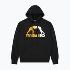 Bluză pentru bărbați MANTO Logo Hoody negru