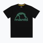 Tricou pentru bărbați MANTO Vibe 25 negru/verde