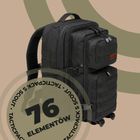 Rucsac de evacuare TACTICPACK Scout 40 l black