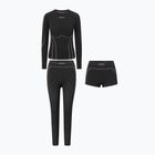 Set de lenjerie termoactivă pentru femei Viking Eiger 2.0 black/purple