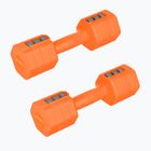 Gantere reglabile HMS HL03 2 x 2,5 kg orange