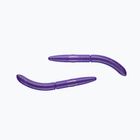 Libra Lures Fatty D'Worm Krill 10 buc. Violet cu sclipici FATTYDWORMK65