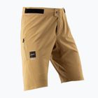 Pantaloni scurți de ciclism pentru bărbați Leatt MTB Endurance 2.0 brass brown