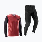 Set de ciclism pentru bărbați Leatt Ride Kit MTB 1.0 dusty red