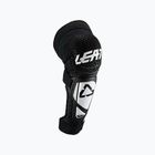 Apărători pentru genunchi și tibie Leatt 3DF Hybrid EXT alb-negre 5019410190