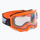 Ochelari de ciclism Leatt Velocity 4.5 neon portocaliu / transparent 8022010500