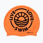 Cască de înot  BuddySwim LLS2 Silicone orange