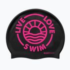 Cască de înot  BuddySwim LLS2 Silicone black / pink
