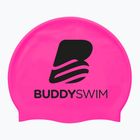 Cască înot BuddySwim BLogo Silicone pink