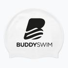 Cască de înot BuddySwim BLogo Silicone white