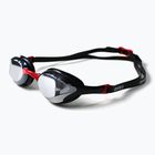 Ochelari de înot ZONE3 Volare Streamline Racing black/red/silver polarizați cu oglindă Revo