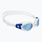 Ochelari de înot ZONE3 Apollo Swim white/blue/tinted blue
