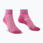 Șosete de trekking pentru femei Bridgedale Hike Ultralight Performance Ankle pink