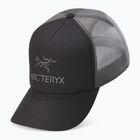 Șapcă Arcteryx Bird Word Trucker Curved black/graphite