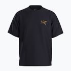Tricou pentru bărbați Arcteryx Kragg Cotton Logo 24k black