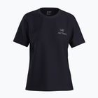 Tricou pentru femei  Arcteryx Kragg Sl Cotton Emblem Crew black