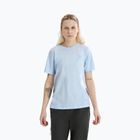 Tricou pentru femei Arcteryx Kragg Sl Cotton Emblem Crew mallow alpine blue